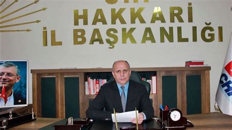 CHP Hakkari il başkanı istifa etti: 5 aydır kimse gelmedi! - Son Dakika Haberler